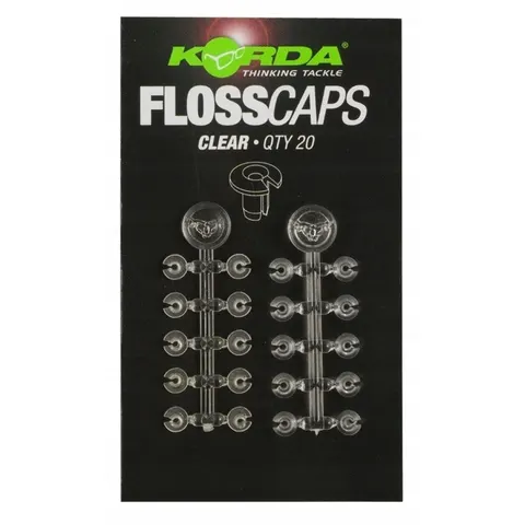 Stopery Floss Caps Przezroczyste Korda – zdjęcie 2