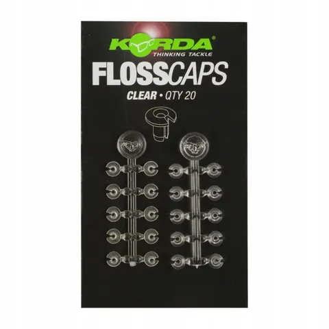 Stopery Floss Caps Przezroczyste Korda – zdjęcie 3