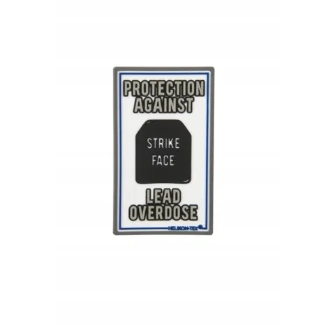 Helikon-Tex Emblemat "Lead Overdose" Biały – zdjęcie 3