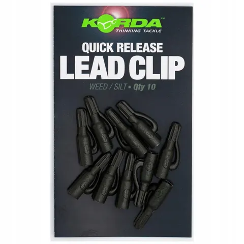 Korda Quick Release Lead Clips Weed/Silt – zdjęcie 4