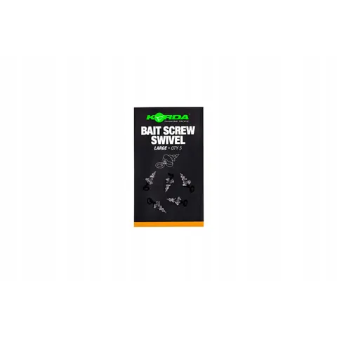 Korda Micro Ring Swivel Bait Screw Large 5szt. – zdjęcie 4