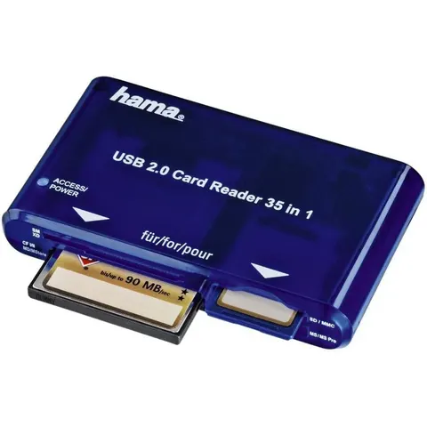 Hama 35 in 1 USB 2.0 Multi Memory Card Reader – image 2