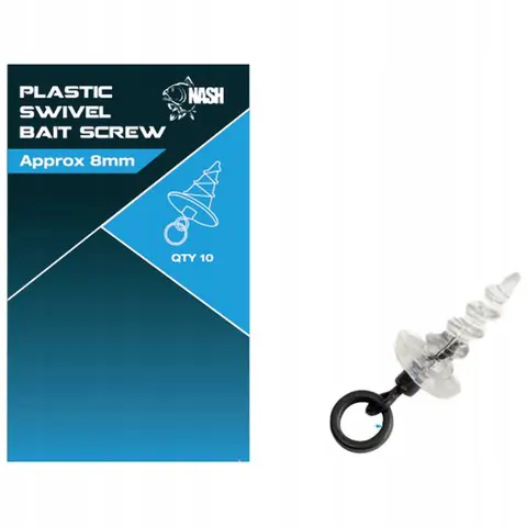 Plastic Swivel Bait Screw 8mm – zdjęcie 5