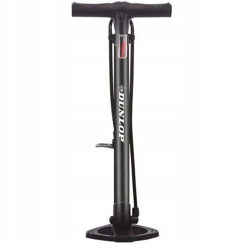 Dunlop Pompka podlogowa do rowerów, piłek, materacy – zdjęcie 3