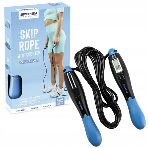 Skakanka Spokey Count Rope – 300 cm – zdjęcie 2
