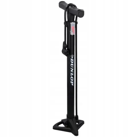 Dunlop Pompka podlogowa do rowerów, piłek, materacy – zdjęcie 4