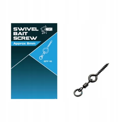Nash Swivel Bait Screw 13mm – zdjęcie 3