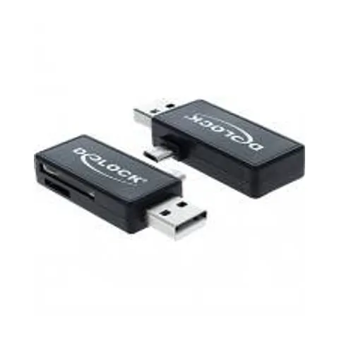 DELOCK Card Reader USB micro B -> SD/microSD OTG extern – Bild 2