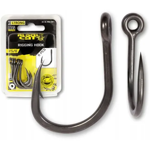 Haczyk Black Cat Rigging Dg, #6/0 (6szt) – zdjęcie 3