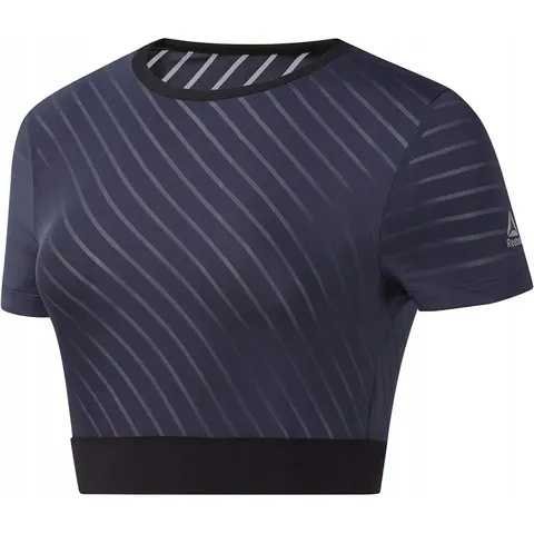 Top Reebok Womens Mesh Crop EB8097 – zdjęcie 2
