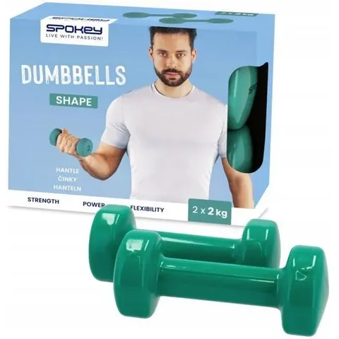 Zestaw hantli 2x2kg Shape – zdjęcie 2