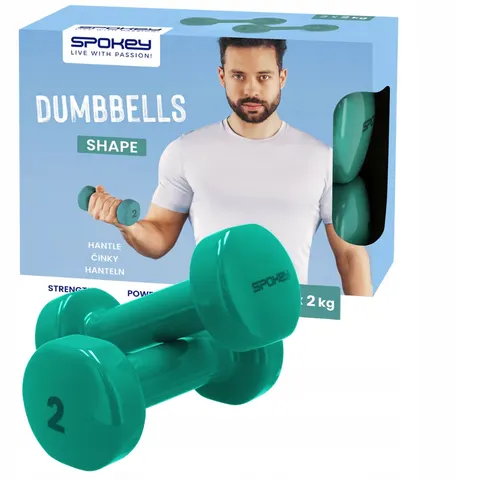Zestaw hantli 2x2kg Shape – zdjęcie 5