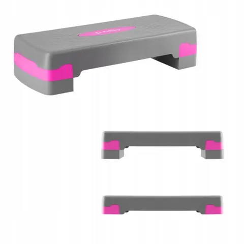 AS003 Gray/pink Step Do Aerobiku Hms – zdjęcie 2