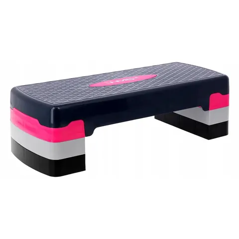 AS002 Pink/grey Step Do Aerobiku Hms – zdjęcie 2