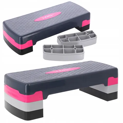 AS002 Pink/grey Step Do Aerobiku Hms – zdjęcie 4