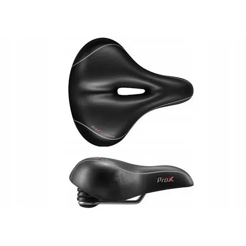 Siodełko Velo Prox elastomery czarne Gel – zdjęcie 2