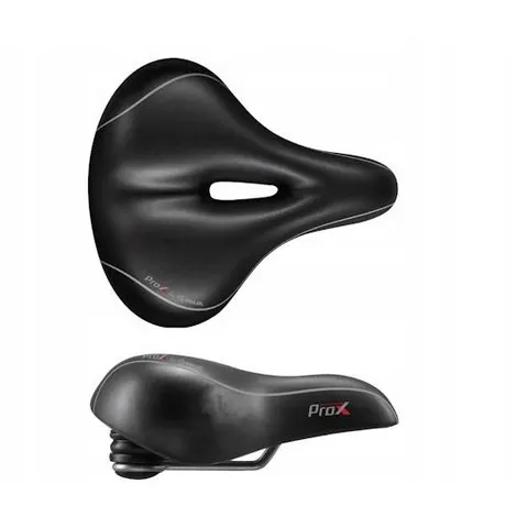 Siodełko Velo Prox elastomery czarne Gel – zdjęcie 3