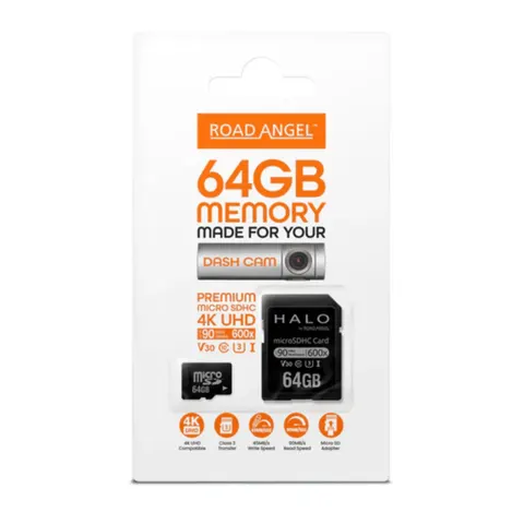 Road Angel RSD64 Dashcam Optimised 64GB MicroSD Card – image 3