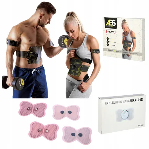 Abs Master Pro Elektrostymulator Hms – zdjęcie 3