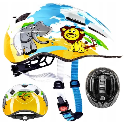 Uvex kask rowerowy Kid 2 Desert 46-52 – zdjęcie 4