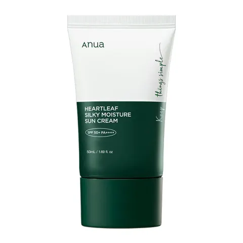 Anua Heartleaf Silky Moisture Sunscreen 50ml – imagen 2