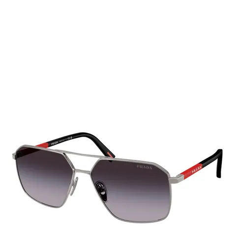 Prada GAFAS DE SOL 0PS A50S - 60 Plateado- Ref. – Plateado 60 – imagen 2