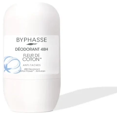 Byphasse Desodorante 24h Flor de Algodón Roll On 50 ml – imagen 4