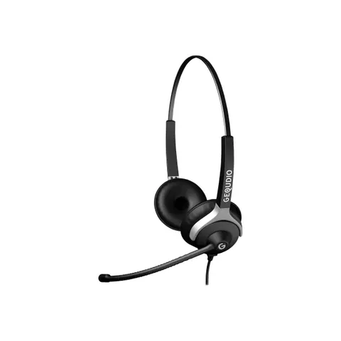 GEQUDIO Headset 2-Ohr mit 2.5mm Klinke – Bild 2