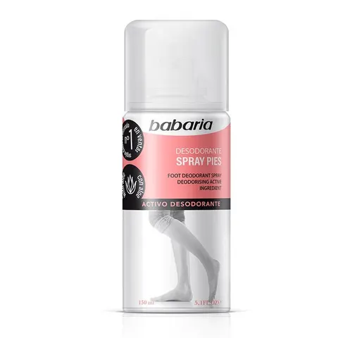 Babaria Desodorante Spray Pies 150ml – imagen 2