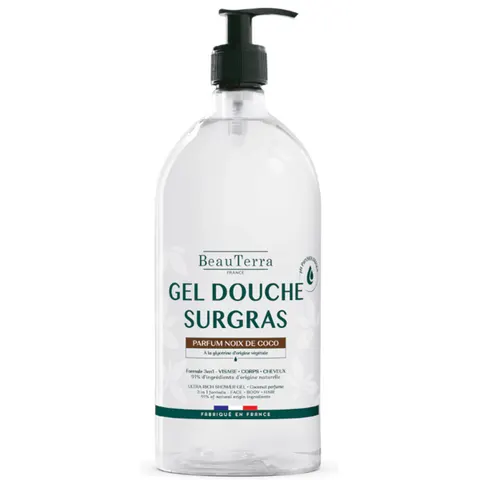 BeauTerra Gel de Ducha Coco 1 L – imagen 2