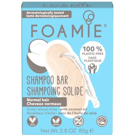 Foamie Champú Sólido de Coco Cabello Normal – imagen 2