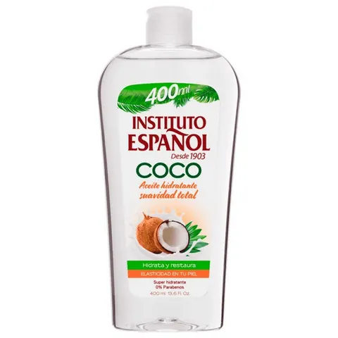 Instituto Español Aceite Corporal Coco 400ml – imagen 2