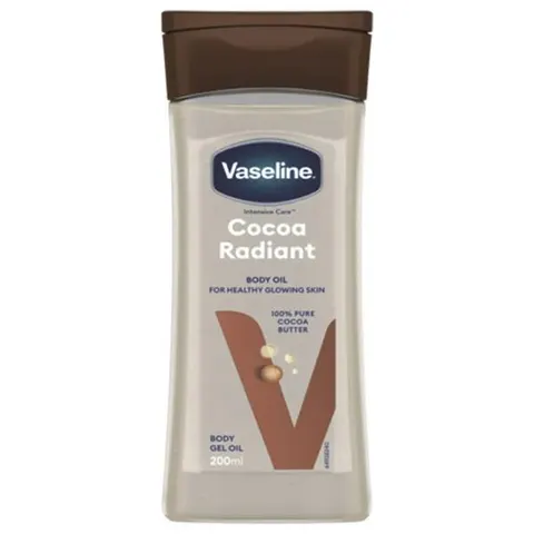 Vaseline Cocoa Radiant Aceite Corporal 200 ml – imagen 2