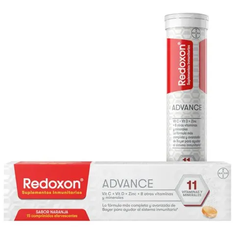 Redoxon Advance Vitamina C Defensas 15 Comprimidos Efervescentes – imagen 2