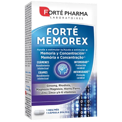 Forté Pharma Energy Memorex 30 Comprimidos – imagen 4