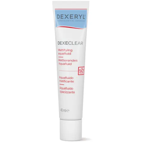 Dexeryl Dexeclear Aquafluido Matificante SPF50+ 40 ml – imagen 2