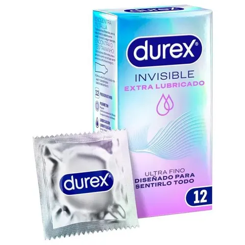 Durex profilactico invisible lubric 12ud. – imagen 2