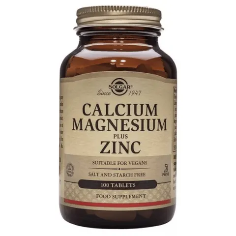 Solgar calcio magnesio plus zinc 100com – imagen 4