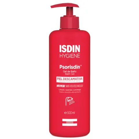 Isdin Gel de ducha PSOr 500mL – imagen 2