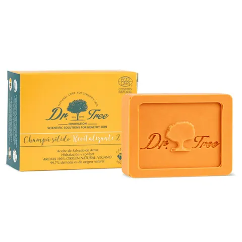 Dr. Tree Champú Sólido Revitalizante 75 gr – imagen 2
