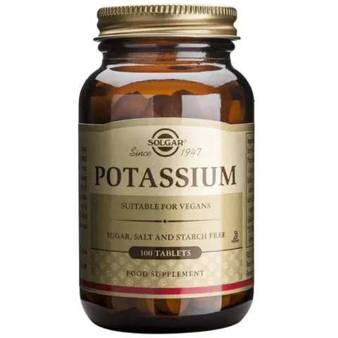 Solgar Potasio gluconato 100 Comprimidos – imagen 4
