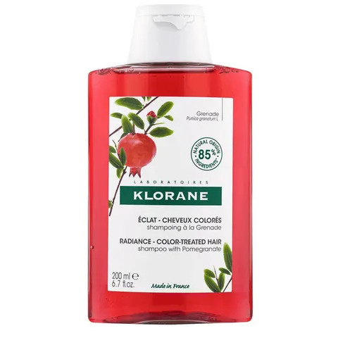 Klorane Champú de Granada Cabellos Teñidos 200ml – imagen 2
