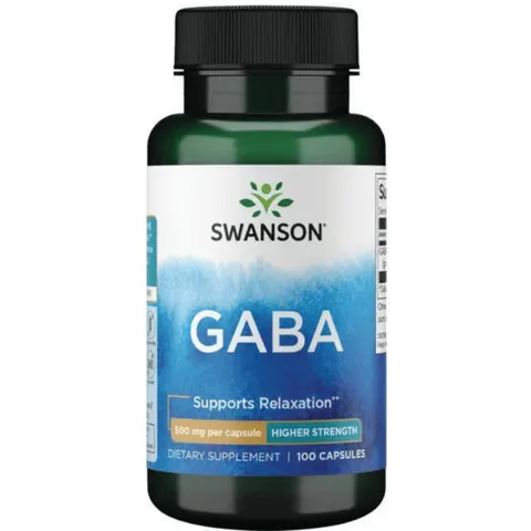 Swanson Gaba 500mg 100 Cápsulas – imagen 2