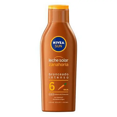 Nivea Sun Zanahoria leche SPF6 200 ml – imagen 2