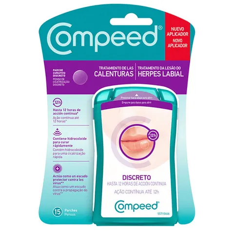 Compeed Calenturas o Herpes Labial 15 uds – imagen 3