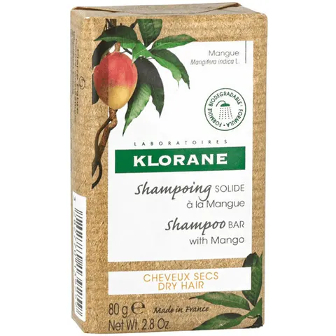 Klorane Champú Solido Mango 80gr – imagen 2