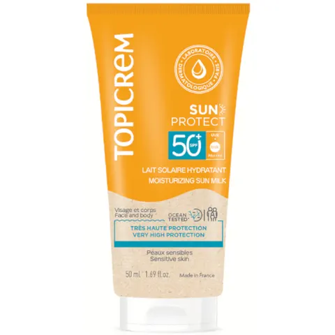 Topicrem Sun Protect Leche SPF50+ 50 ml – imagen 2