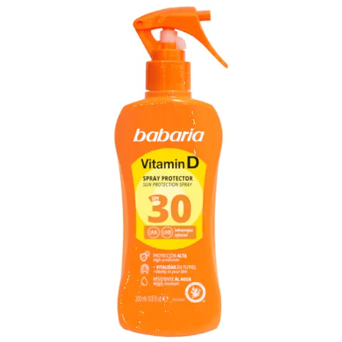 Babaria Vitamin D Spray Protector SPF30 200 ml – imagen 5