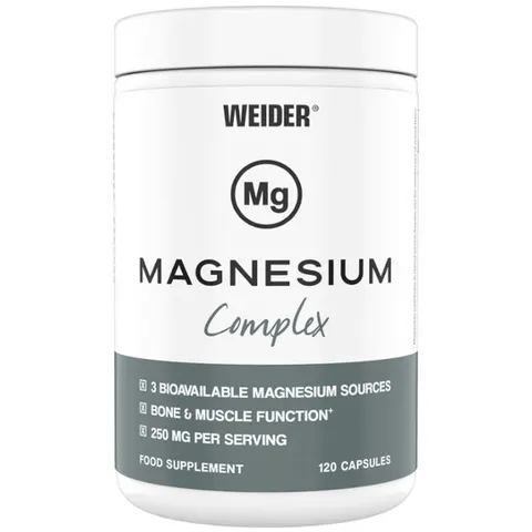 Weider Magnesium Complex 120 Cápsulas – imagen 2