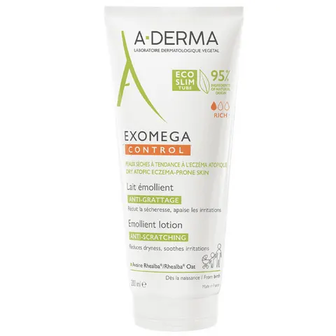 A-Derma Exomega Leche Emoliente 200 ml – imagen 3